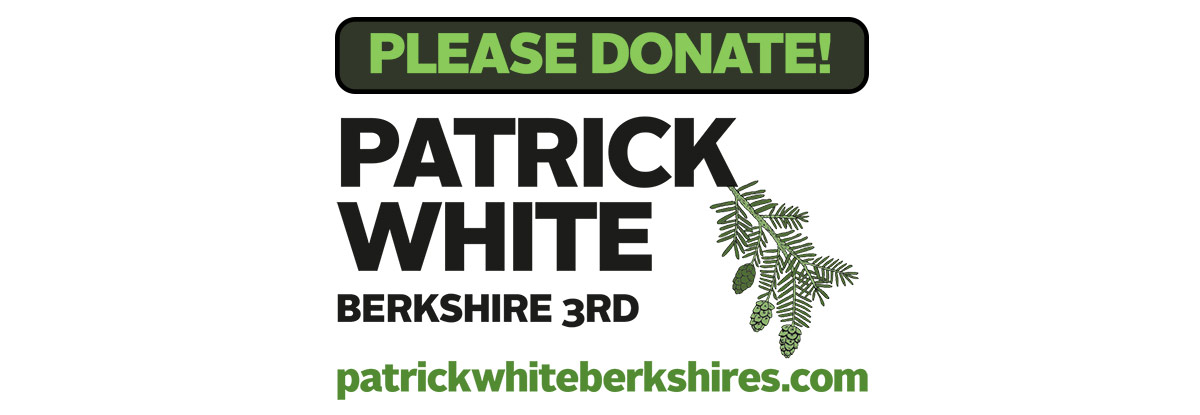 donate Patrick White for 3rd Berkshire